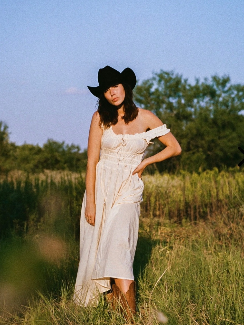 WÜLF DOTTER Benny Tied Up Midi Dress